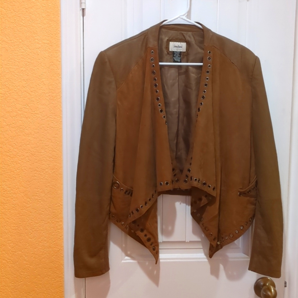 Neiman Marcus Exclusive Leather Jacket Xlarge